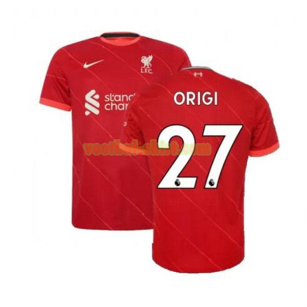 origi 27 liverpool thuis shirt 2021 2022 rood mannen