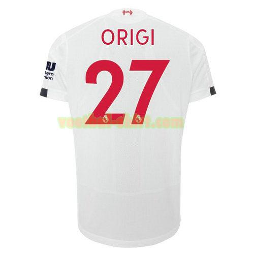 origi 27 liverpool uit shirt 2019-2020 mannen