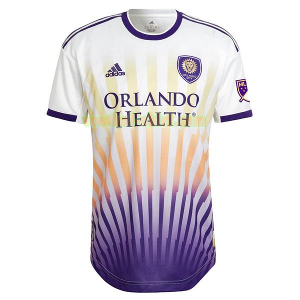 orlando city thuis shirt 2022 2023 thailand wit purple mannen