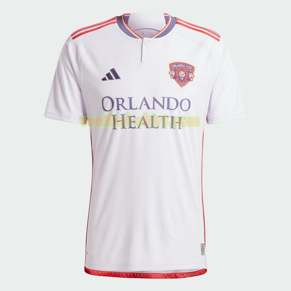 orlando city uit shirt 2024 2025 thailand wit mannen