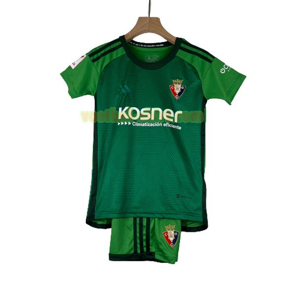 osasuna 3e shirt 2023 2024 groen kinderen