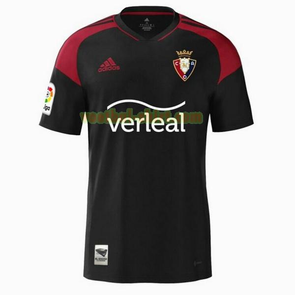 osasuna uit shirt 2022 2023 thailand zwart mannen