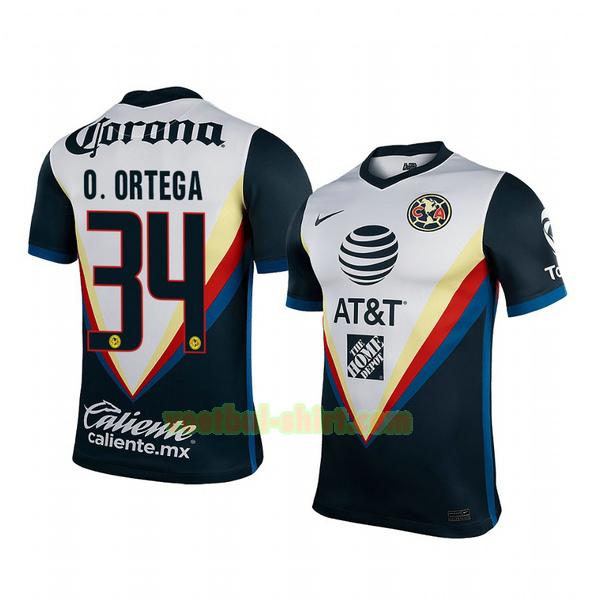 oscar ortega 34 club america uit shirt 2020-2021 mannen