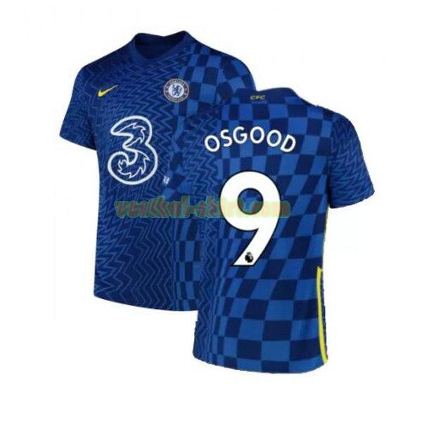 osgood 9 chelsea thuis shirt 2021 2022 blauw mannen