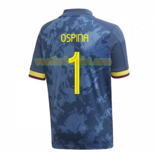 ospina 1 colombia uit shirt 2020 mannen