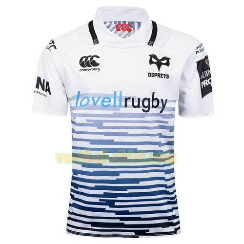 ospreys uit rugby shirt 2017-2018 wit mannen