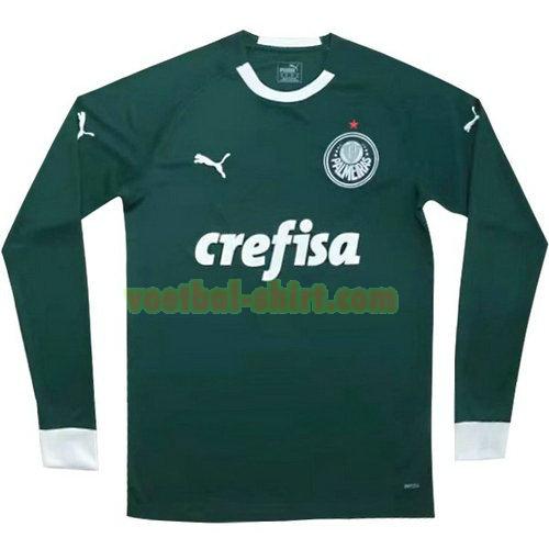 palmeiras lange mouwen thuis shirt 2019-2020 mannen