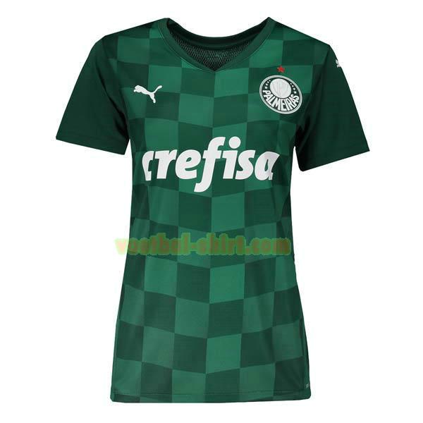 palmeiras thuis shirt 2021 22 groen dames