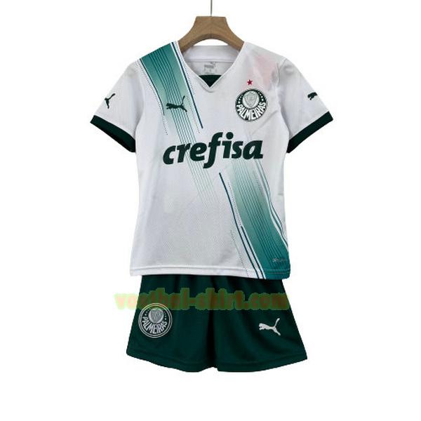 palmeiras uit shirt 2023 2024 wit groen kinderen