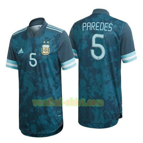 paredes 6 argentinië uit shirt 2020 mannen