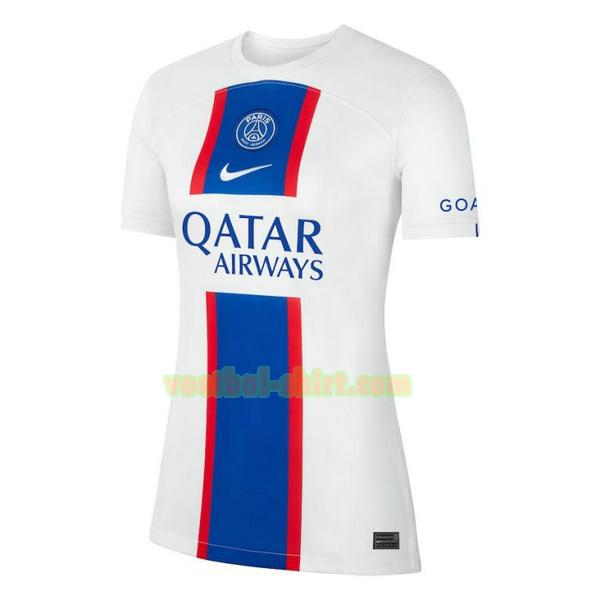 paris saint germain 3e shirt 2022 2023 wit dames