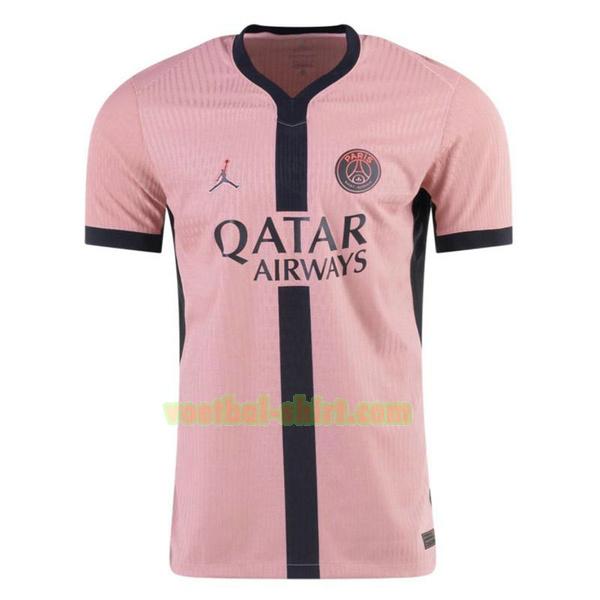 paris saint germain 3e shirt 2024 2025 thailand roze mannen