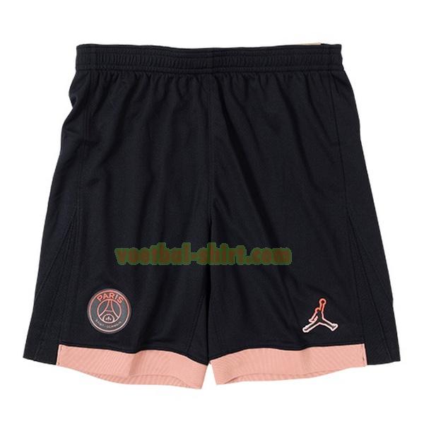 paris saint germain 3e shorts 2024 2025 zwart mannen