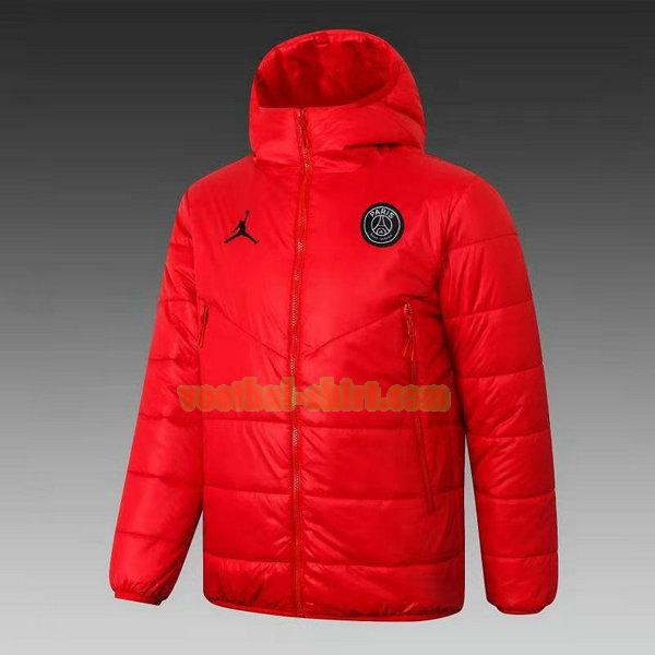 paris saint germain katoenen kleding 2021 2022 rood mannen