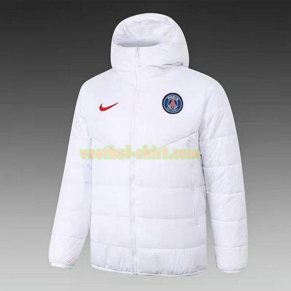 paris saint germain katoenen kleding 2021 2022 wit mannen