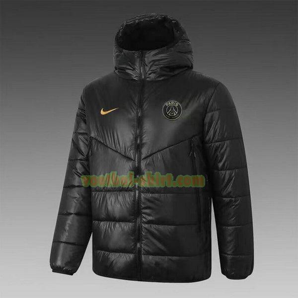 paris saint germain katoenen kleding 2021 2022 zwart mannen