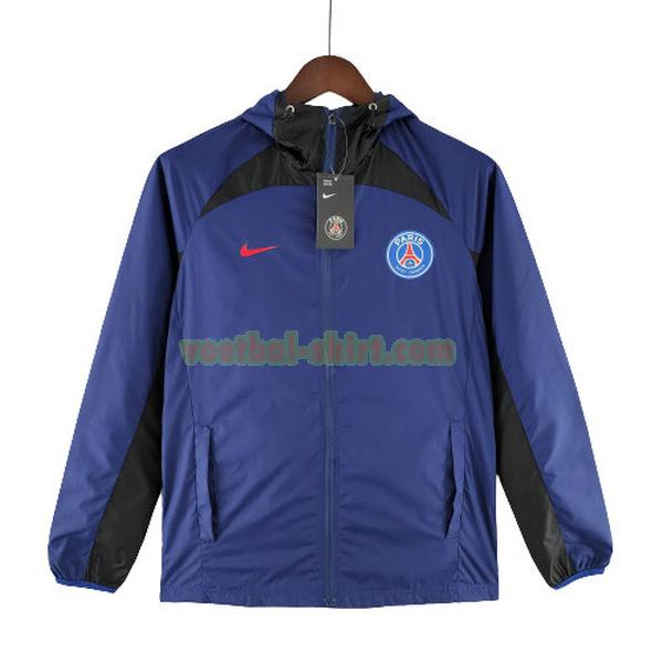 paris saint germain katoenen kleding 2022 2023 blauw mannen