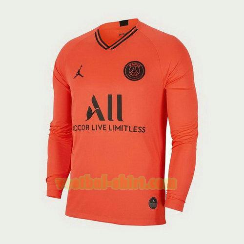 paris saint germain lange mouwen uit shirt 2019-2020 mannen