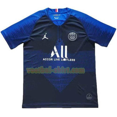 paris saint germain opleiding jordan 2020 blauw mannen