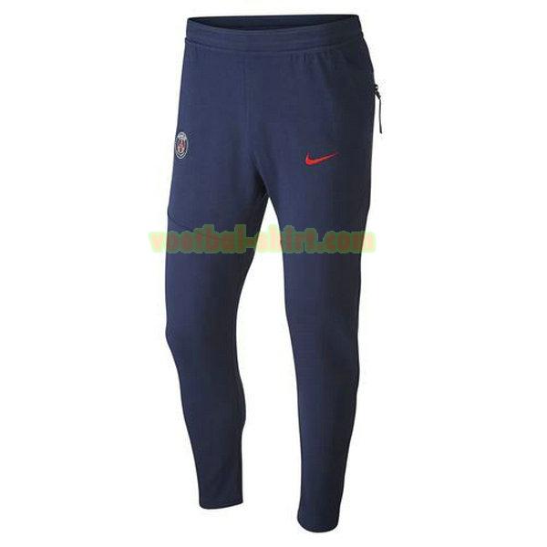 paris saint germain pantalón 2020-2021 blauw mannen