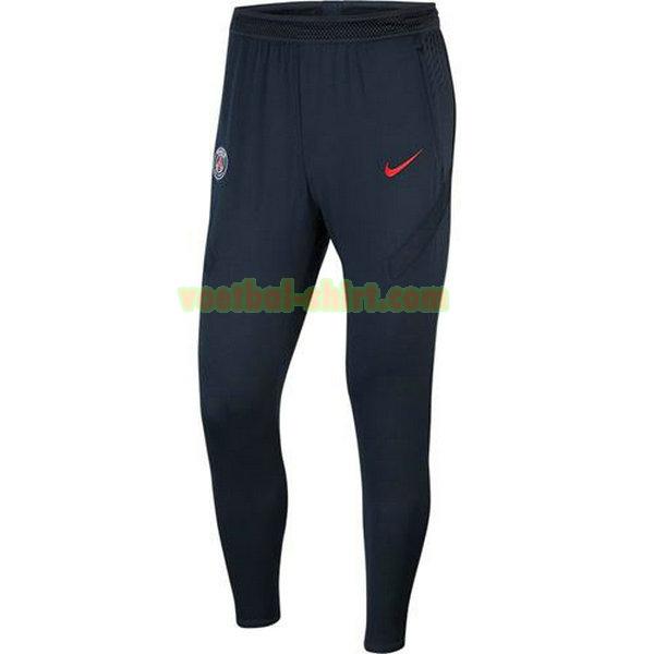 paris saint germain pantalón 2020-2021 zwart mannen