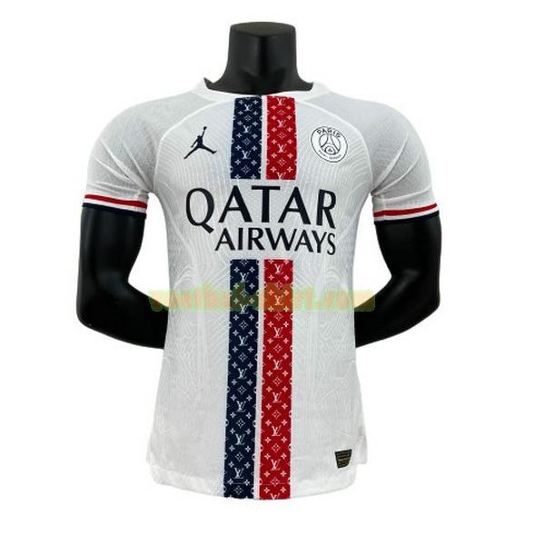 paris saint germain player special edition shirt 2023 2024 wit mannen