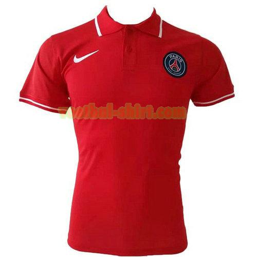 paris saint germain poloshirt 2019 2020 rood mannen