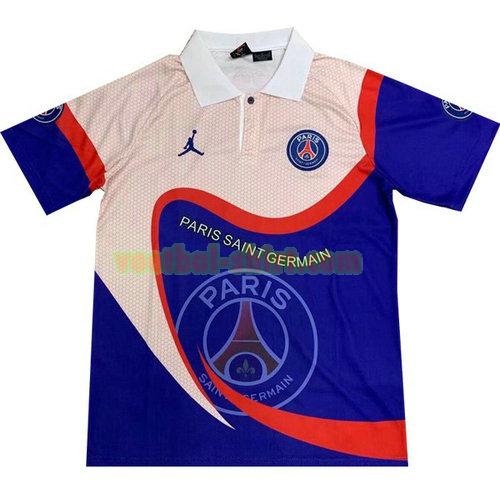 paris saint germain poloshirt 2019 20 blauw wit mannen