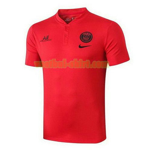 paris saint germain poloshirt 2019 20 rood mannen