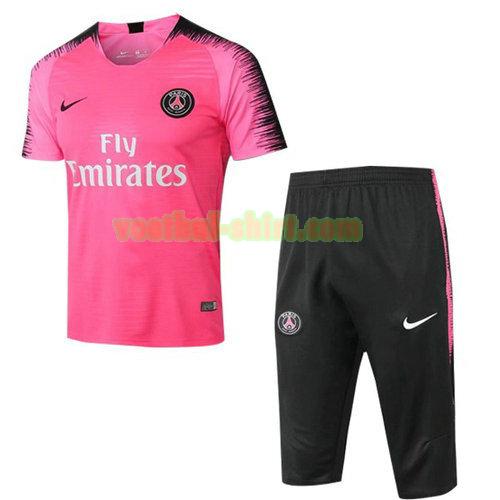 paris saint germain set opleiding 2018-2019 roze mannen