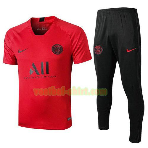 paris saint germain set opleiding 2019 20 rood mannen