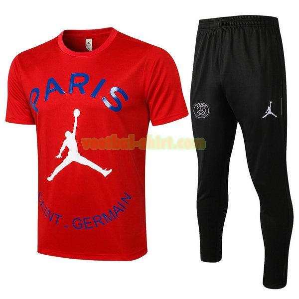 paris saint germain set opleiding 2021 2022 rood mannen