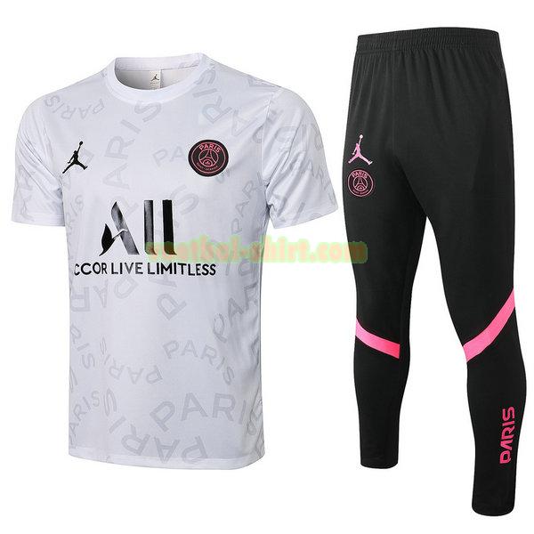 paris saint germain set opleiding 2021 2022 wit mannen