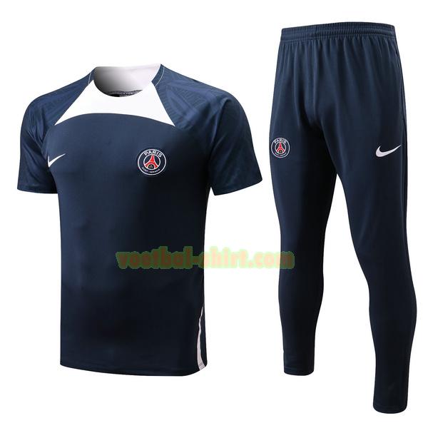 paris saint germain set opleiding 2022 2023 blauw wit mannen