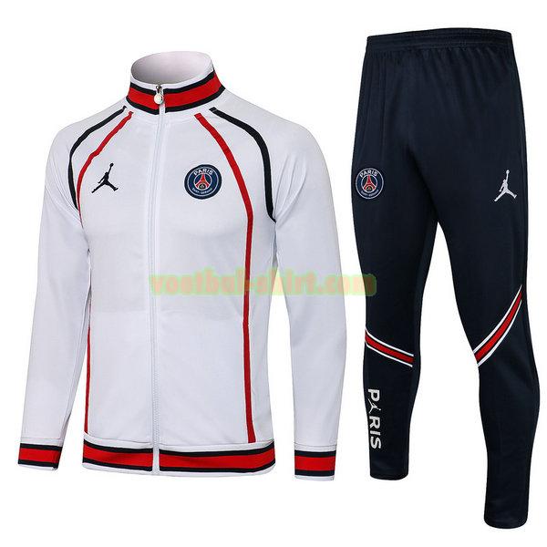 paris saint germain set trainingspak 21 22 wit mannen