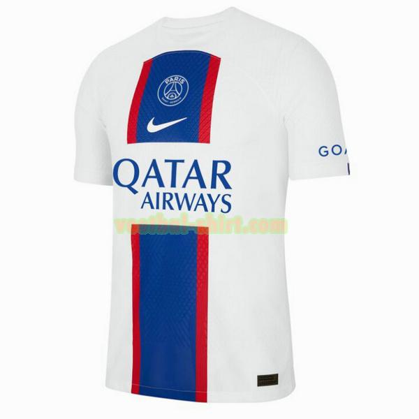 paris saint germain thailand 3e shirt 2022 2023 wit mannen