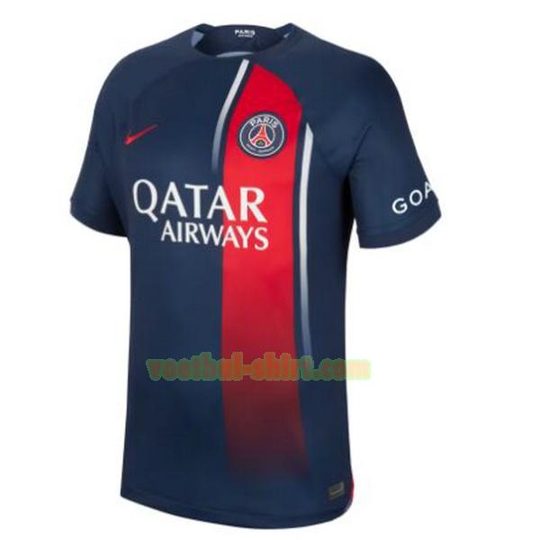 paris saint germain thuis shirt 2024 2025 blauw mannen