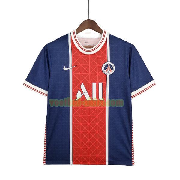 paris saint germain training shirt 2021 2022 rood blauw mannen