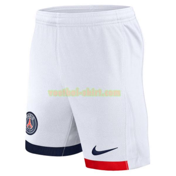 paris saint germain uit shorts 2024 2025 wit mannen