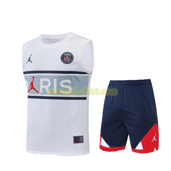 paris saint germain vest 2022 2023 wit mannen