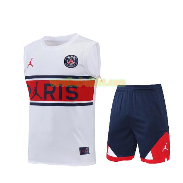 paris saint germain vest 2022 23 wit mannen