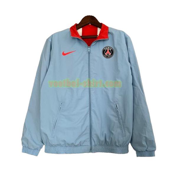 paris saint germain windjack 2023 2024 blauw mannen