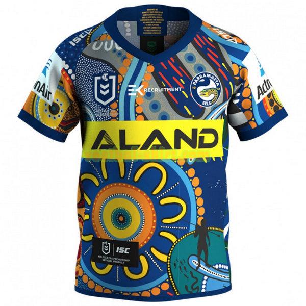 parramatta eels indigenous shirt 2020 blauw mannen