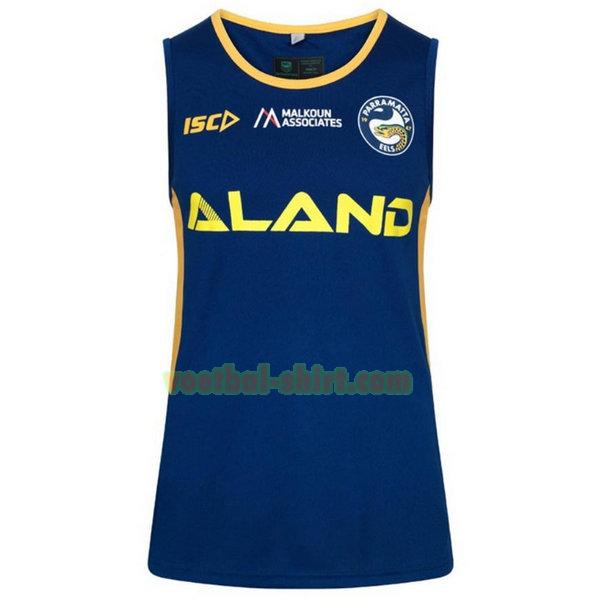 parramatta eels opleiding shirt 2020 blauw mannen