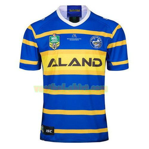 parramatta eels thuis rugby shirt 2018 blauw mannen