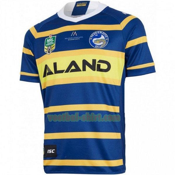 parramatta eels thuis shirt 2018 blauw mannen