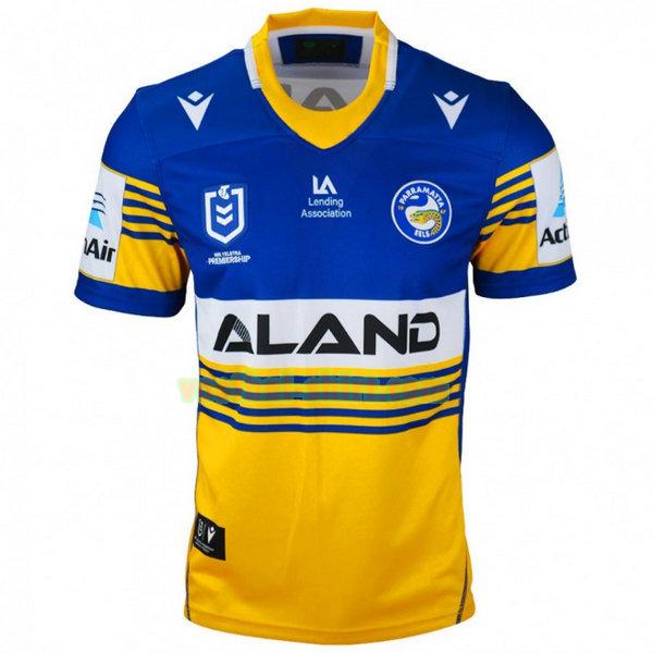 parramatta eels thuis shirt 2021 geel mannen