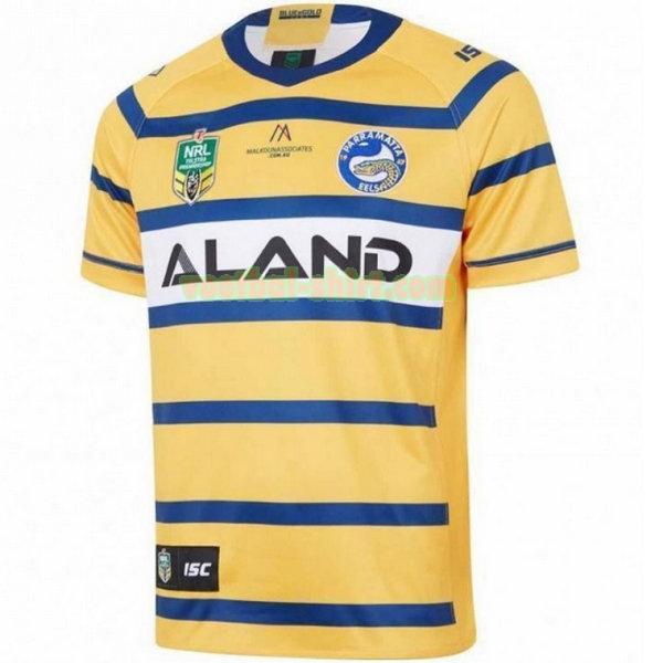 parramatta eels uit shirt 2018 geel mannen