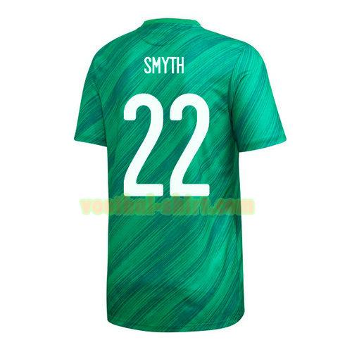 paul smyth 22 noord ierland thuis shirt 2020 mannen