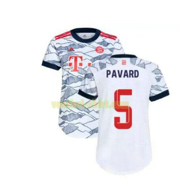 pavard 5 bayern münchen 3e shirt 2021 2022 grijs mannen